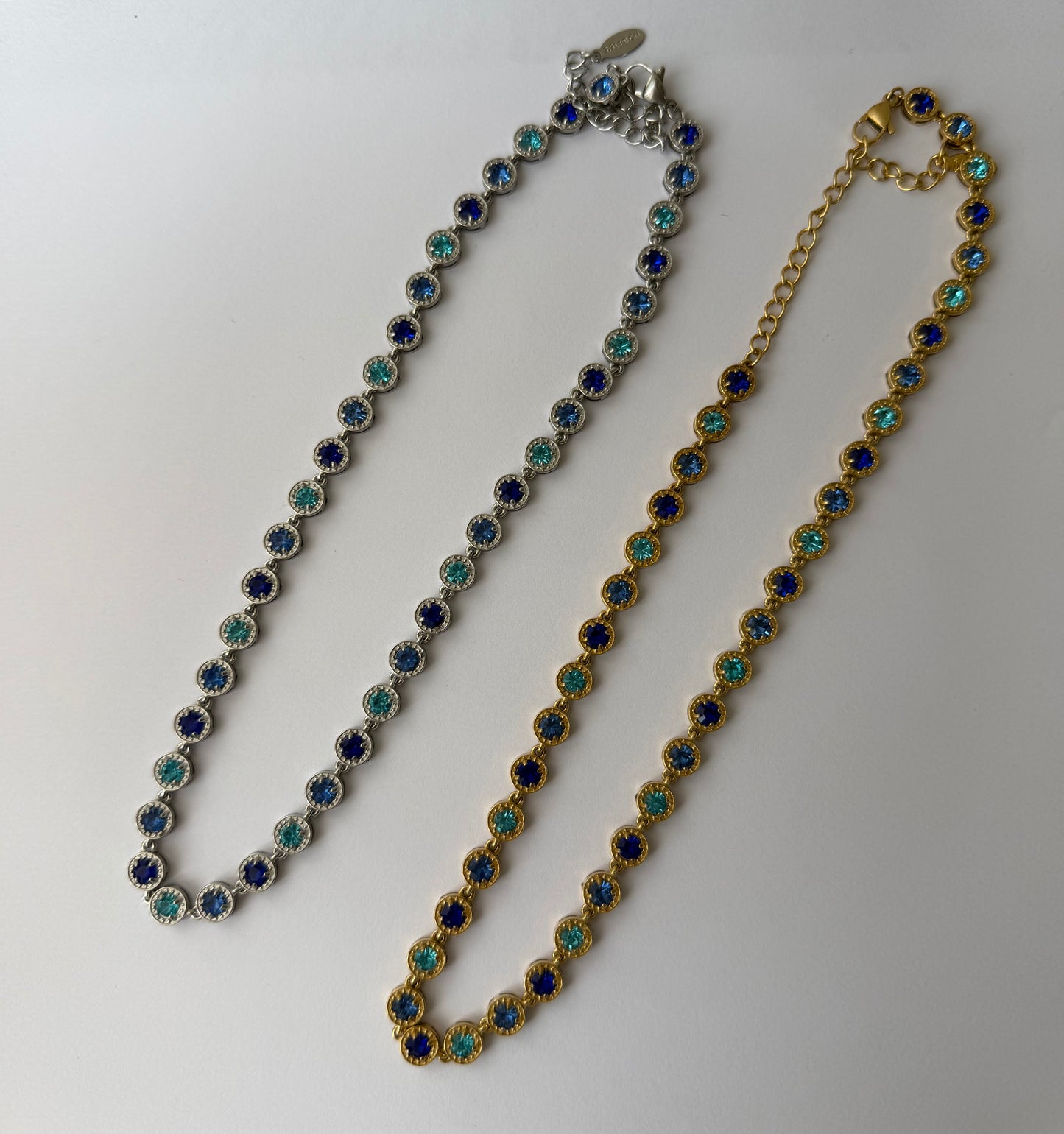 Collana luce blu