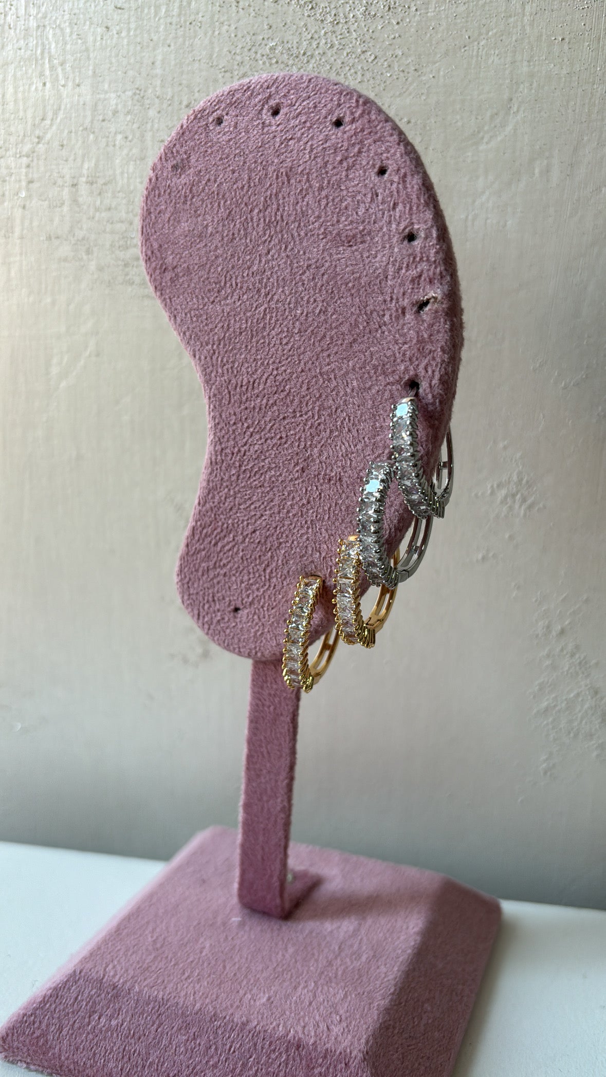 Orecchini baguette big