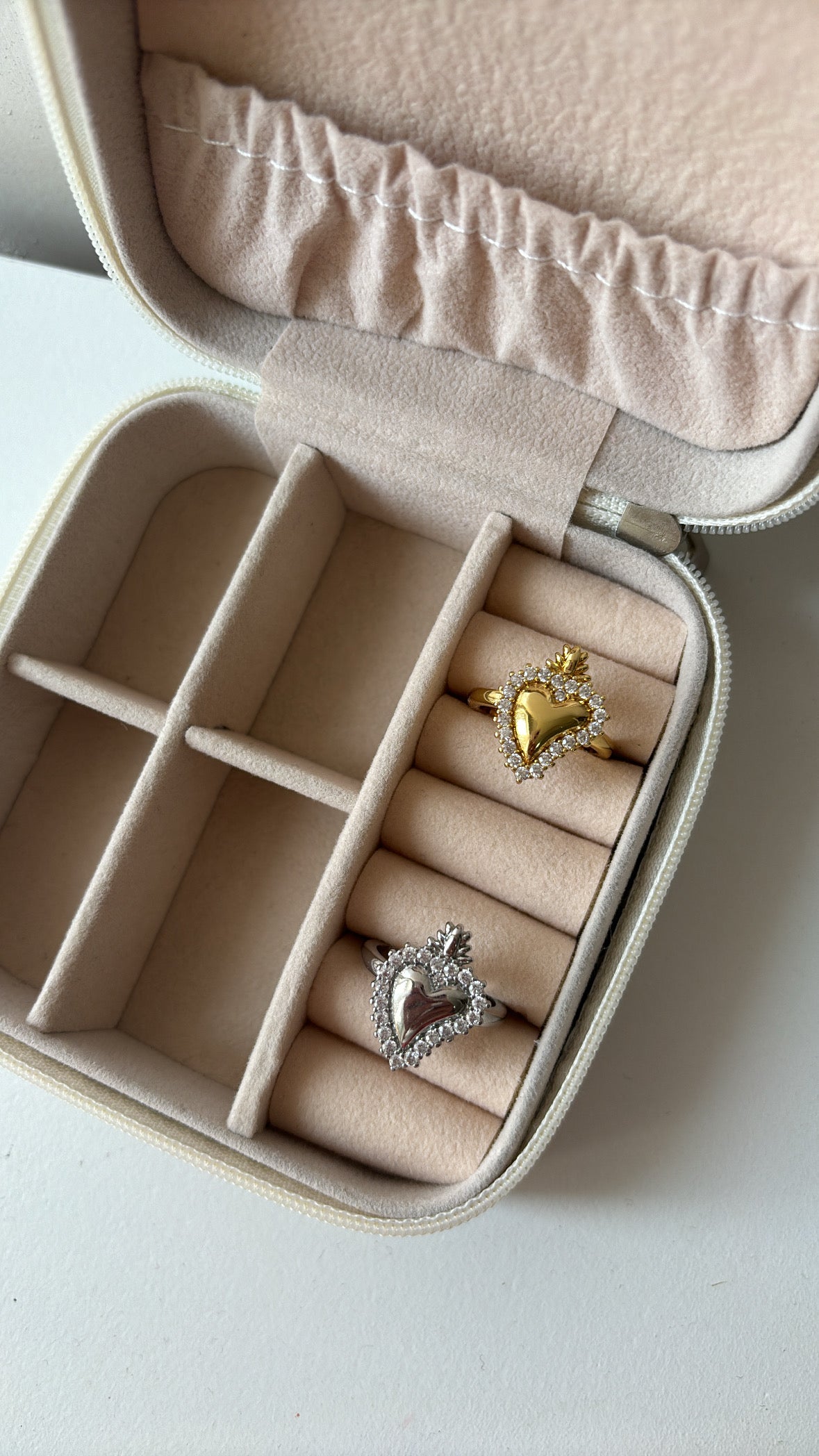 Anello cuore sacro luxury