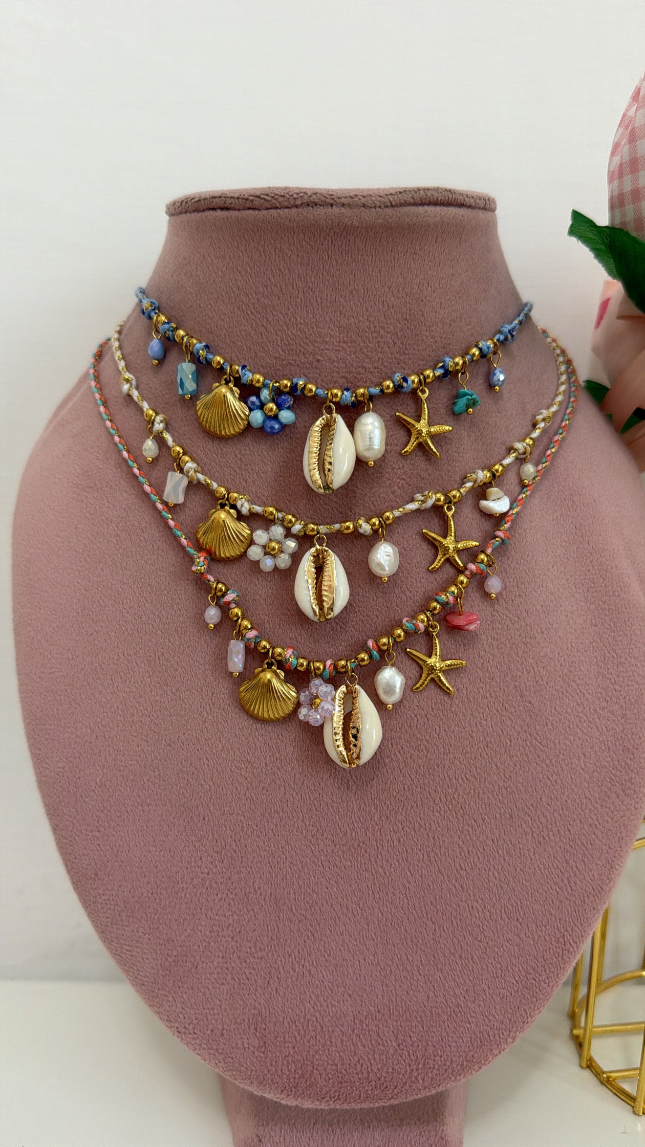 Collana charms marini