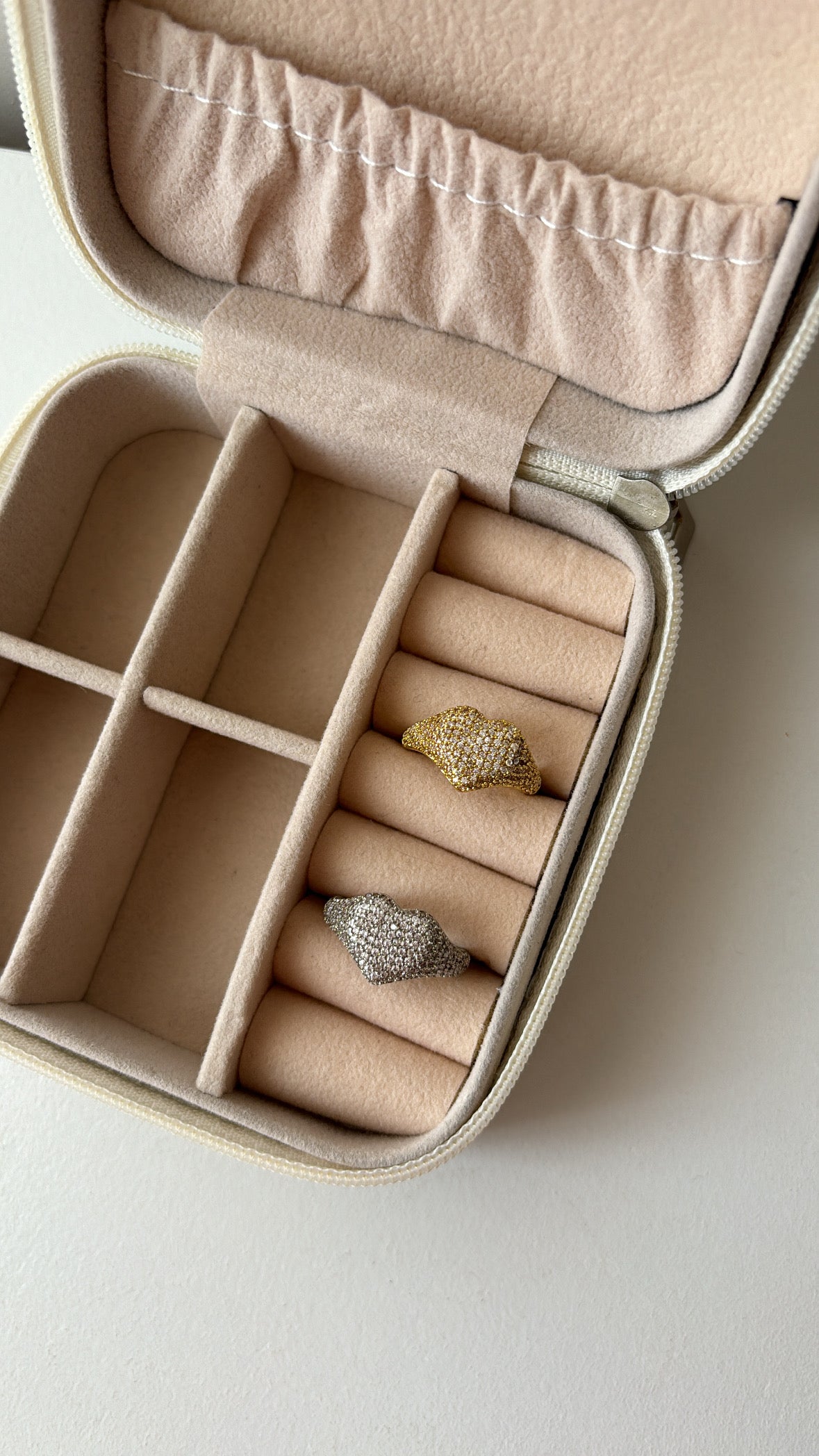Anello luxury cuore