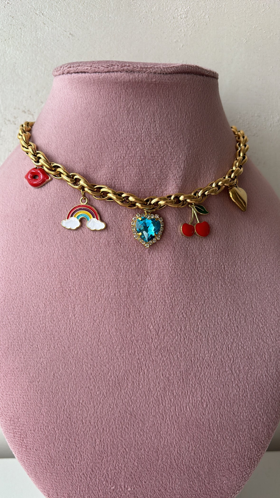 Collana multicharms summer