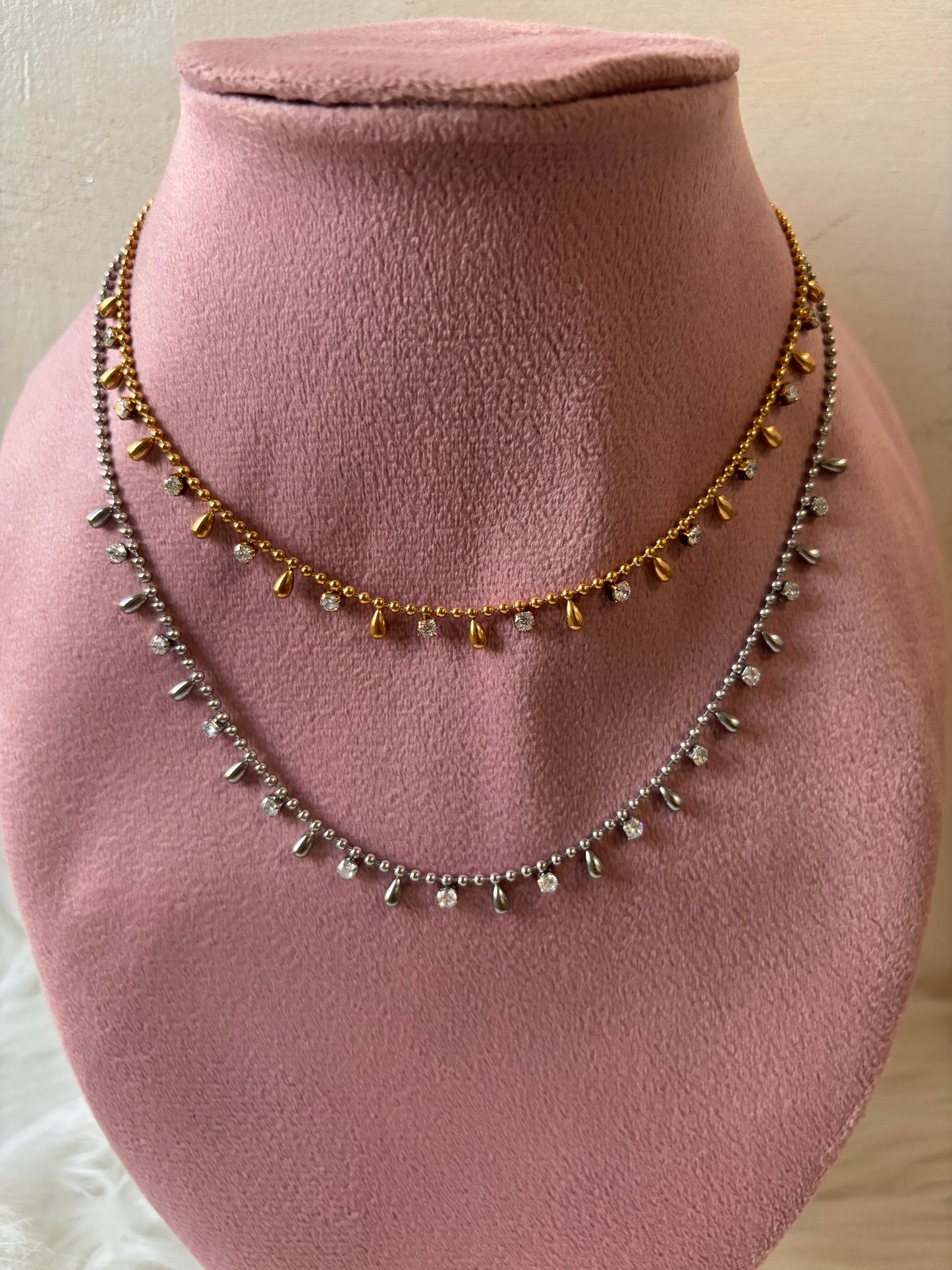 Collana gocce di luce