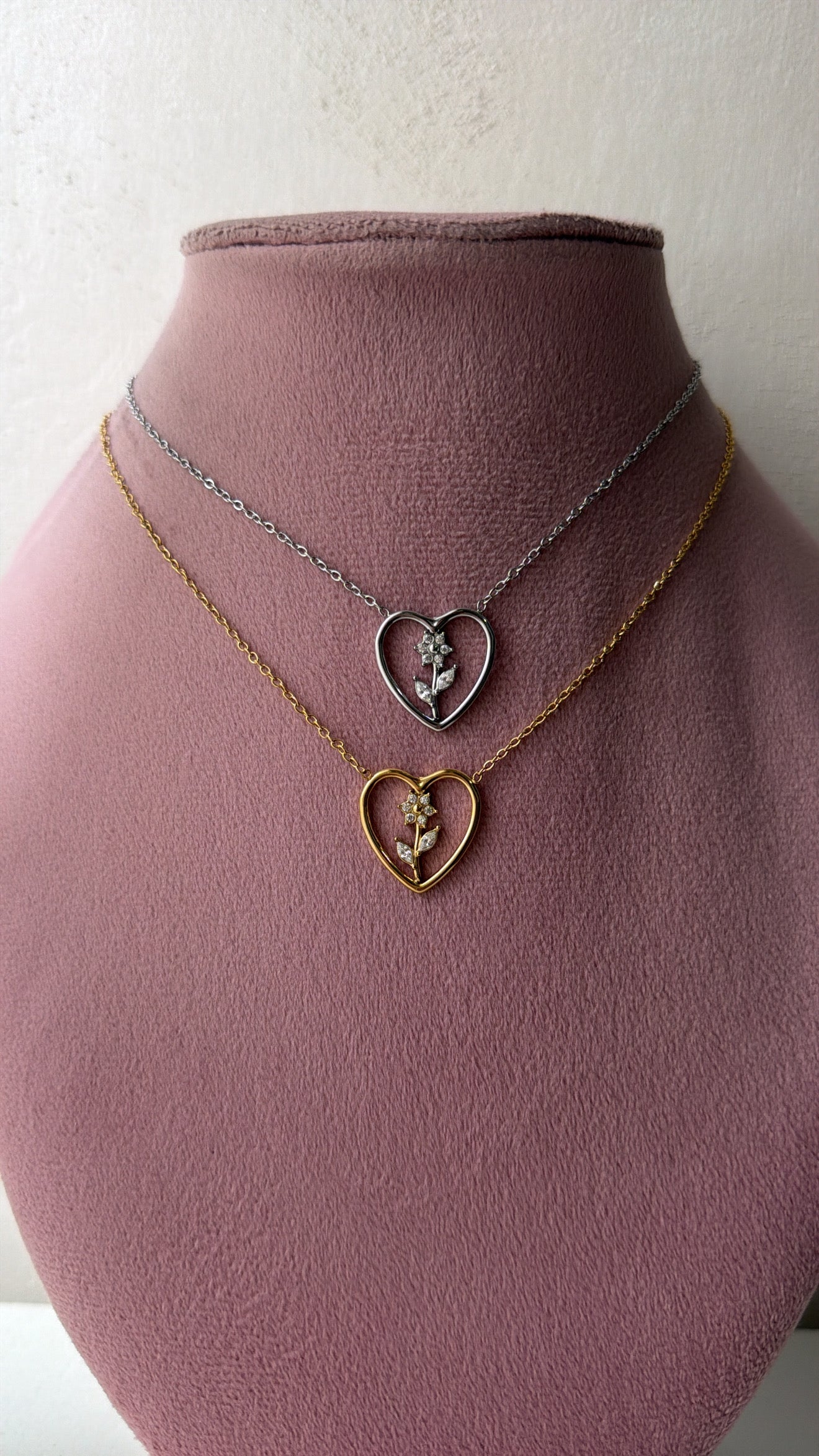Collana rosè