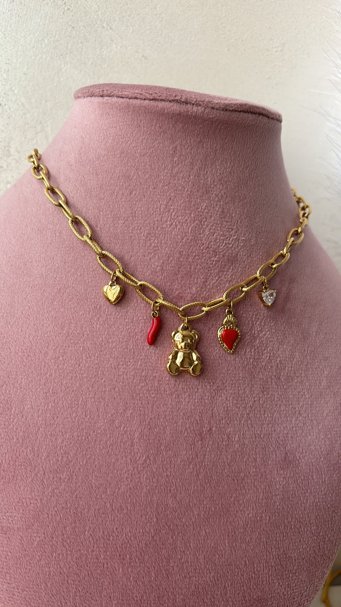 Collana multicharms sweet