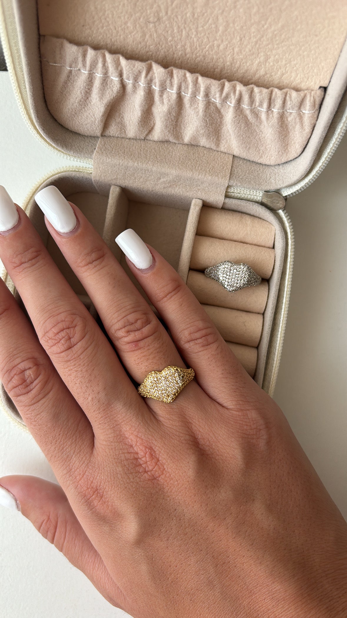 Anello luxury cuore