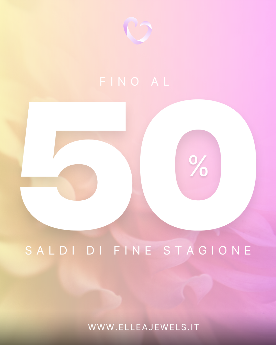 Saldi estivi 50% di sconto
