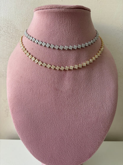 Collana tennis Flower