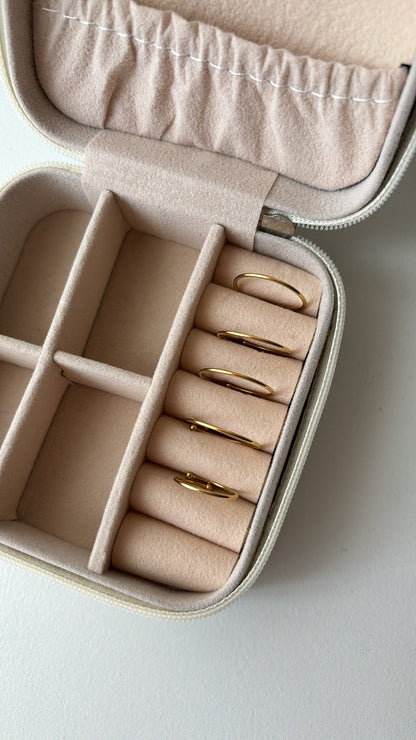 Set di 5 fedine regolabili