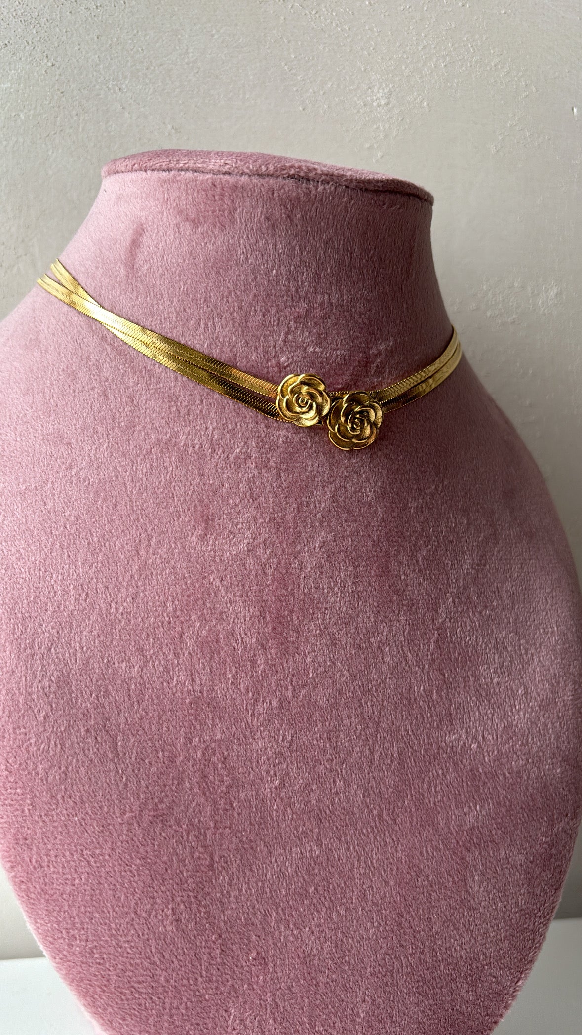 Collana snake rose