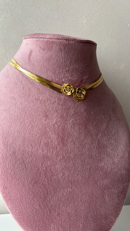 Collana snake rose