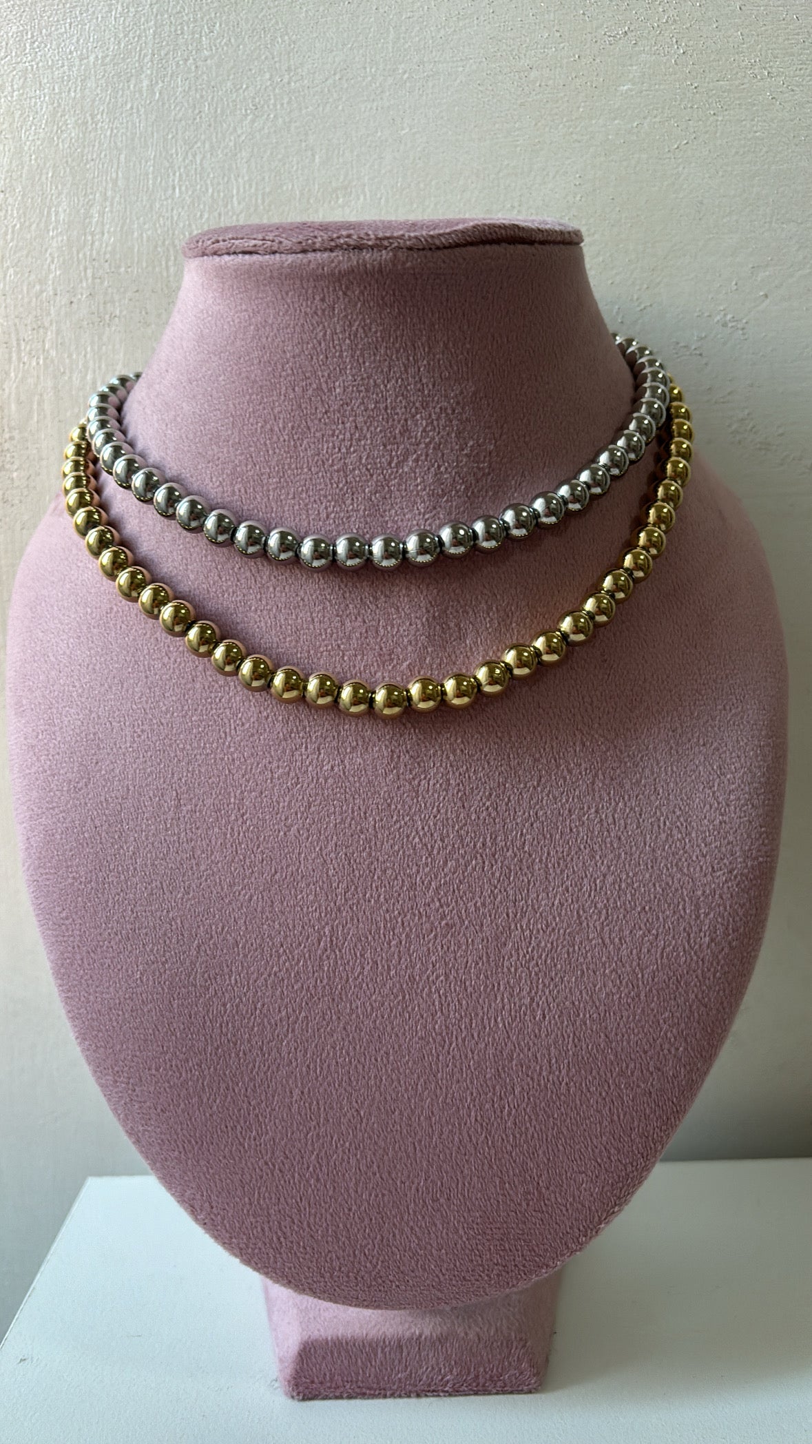 Collana multisfere sonaglio