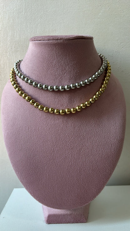 Collana multisfere sonaglio