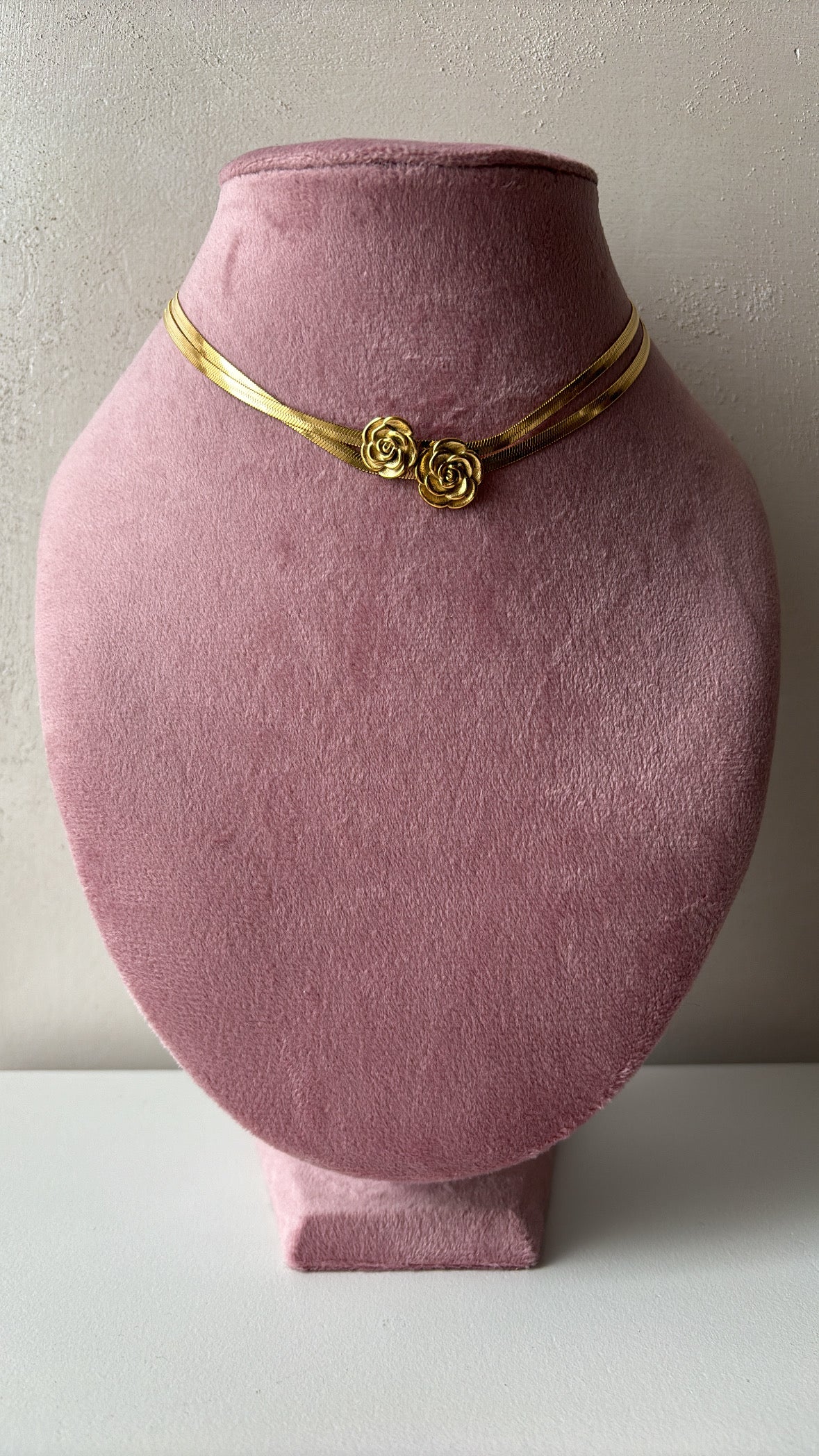 Collana snake rose