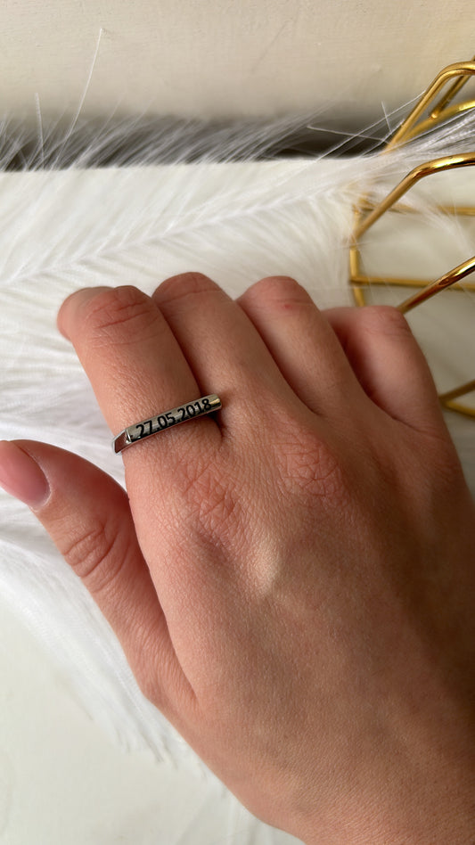 Anello barretta personalizzabile