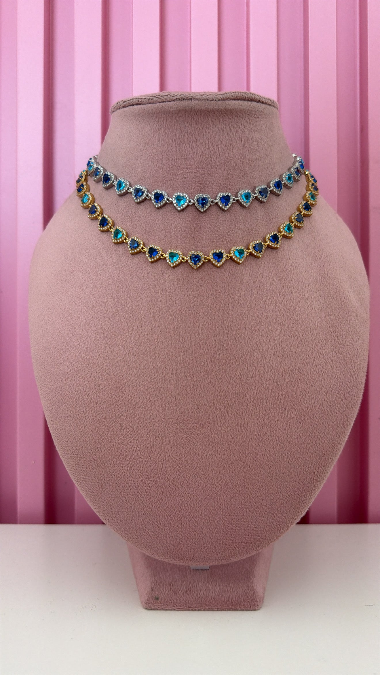 Collana amour azzurra