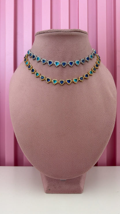 Collana amour azzurra