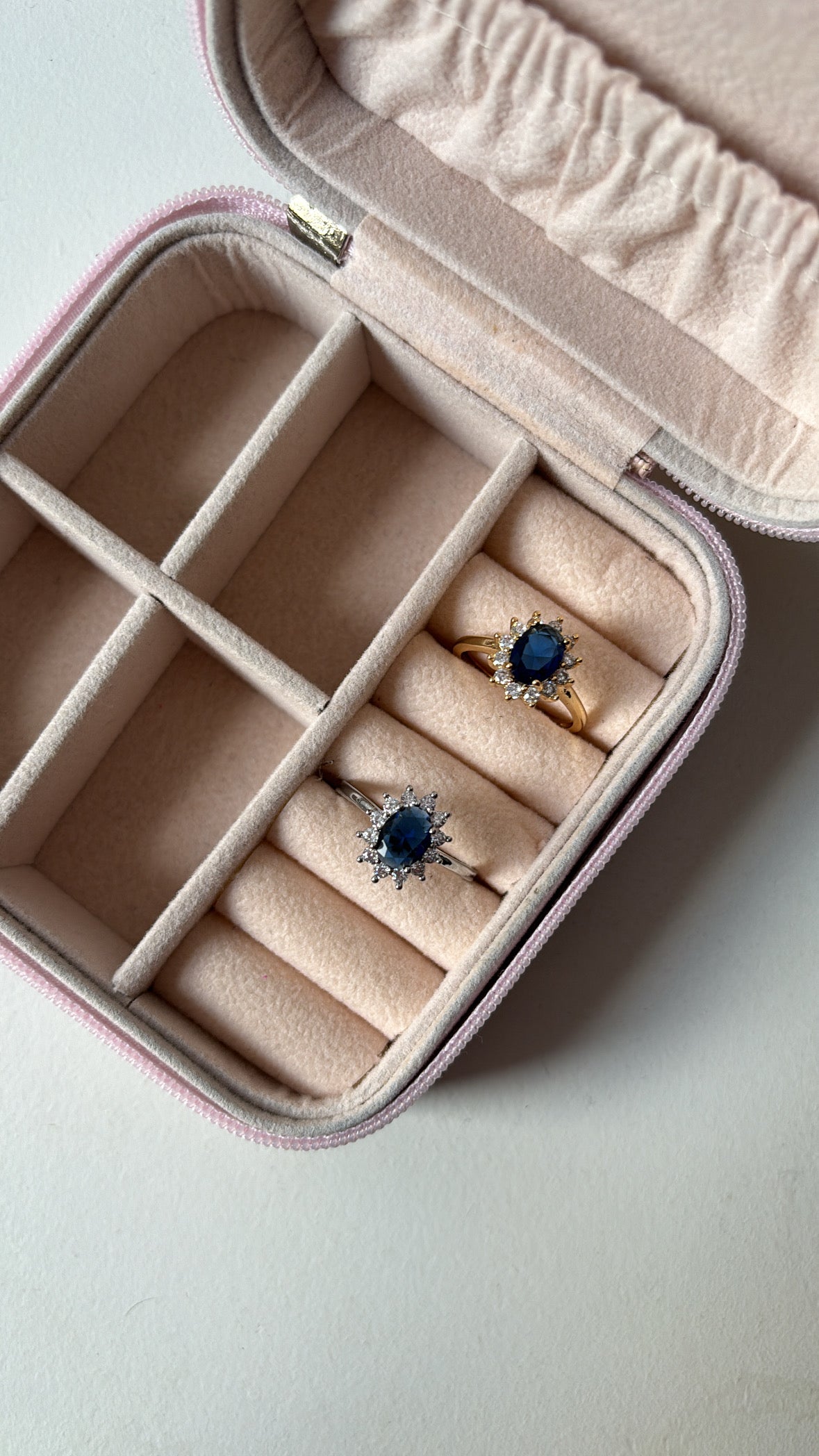 Anello kate blu