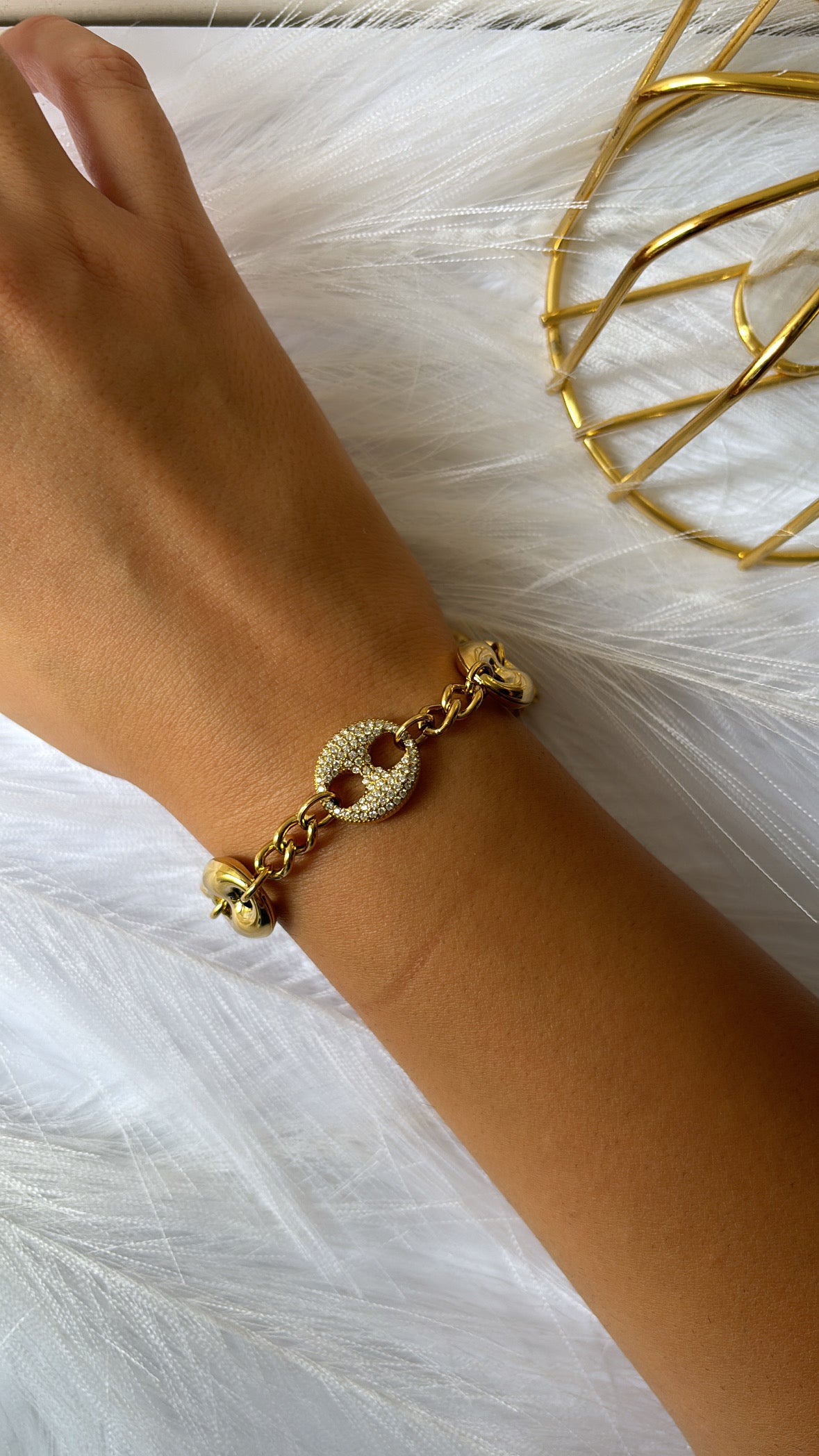 Bracciale ovale shine