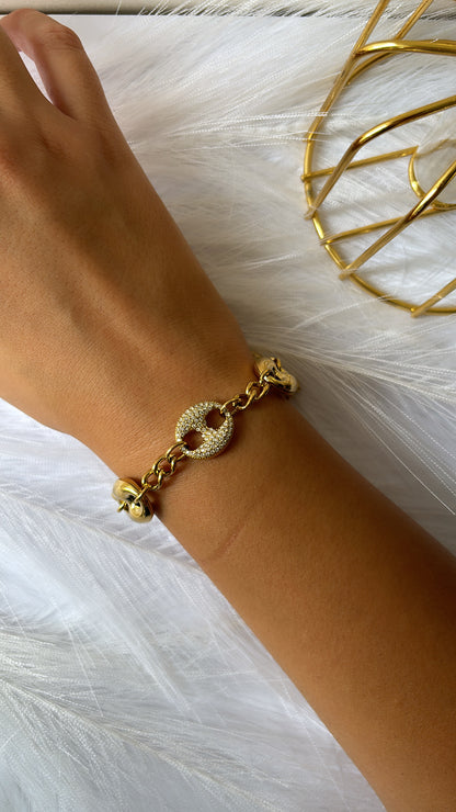 Bracciale ovale shine
