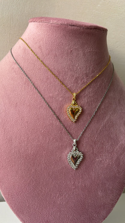Collana cuore sacro