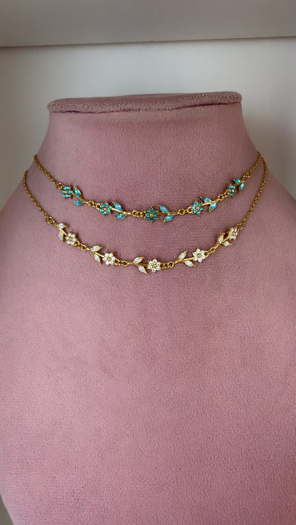 Collana Flowers color