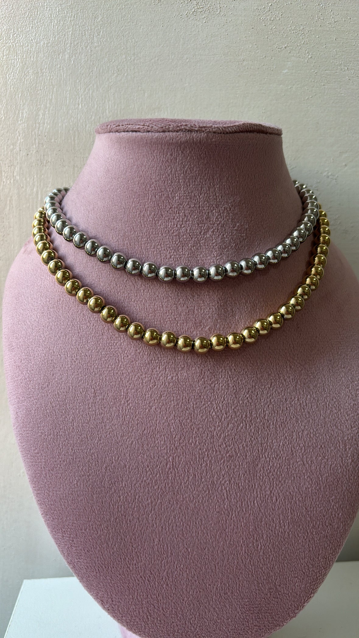 Collana multisfere sonaglio