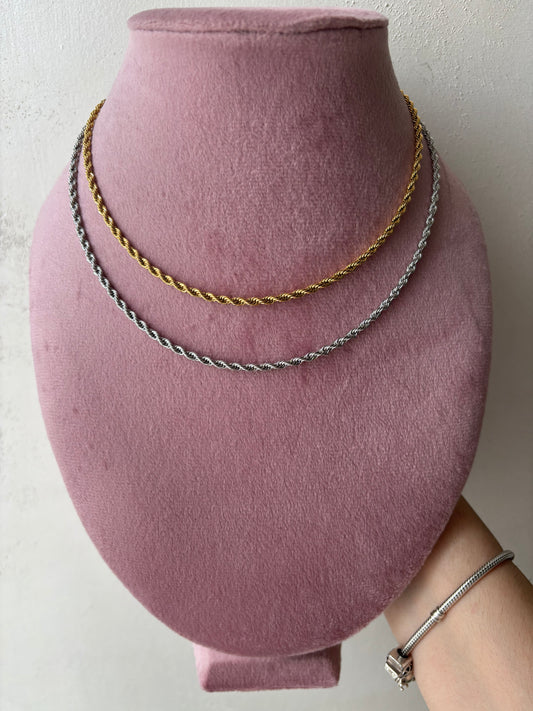 Collana intreccio