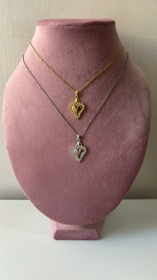 Collana cuore sacro