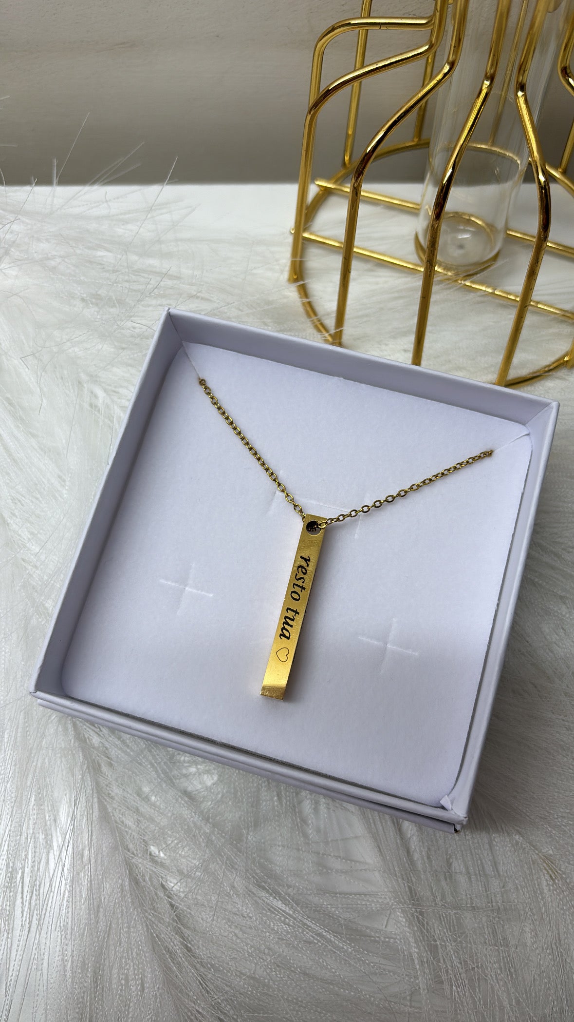 Collana tube personalizzabile