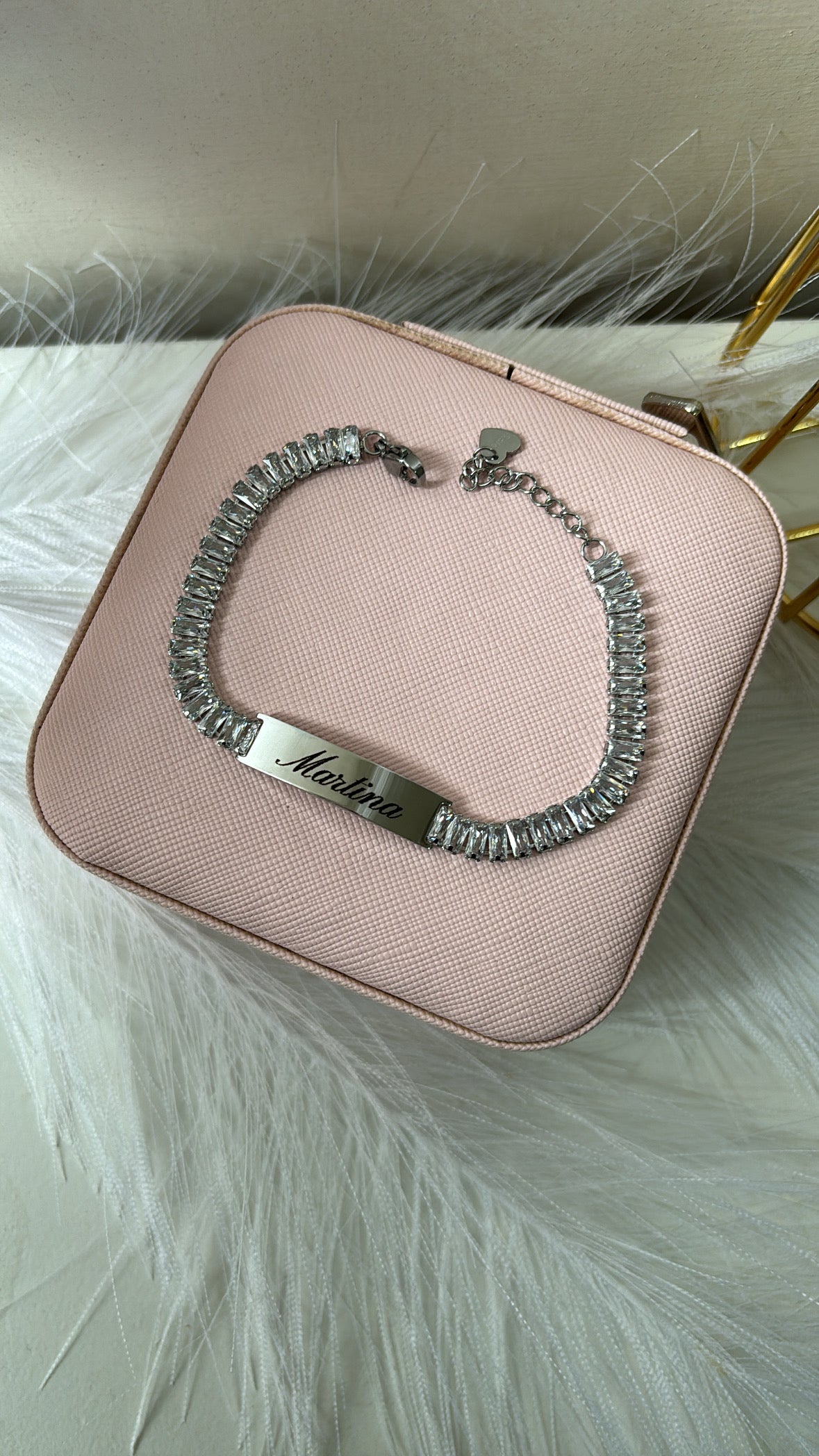 Bracciale tennis personalizzabile