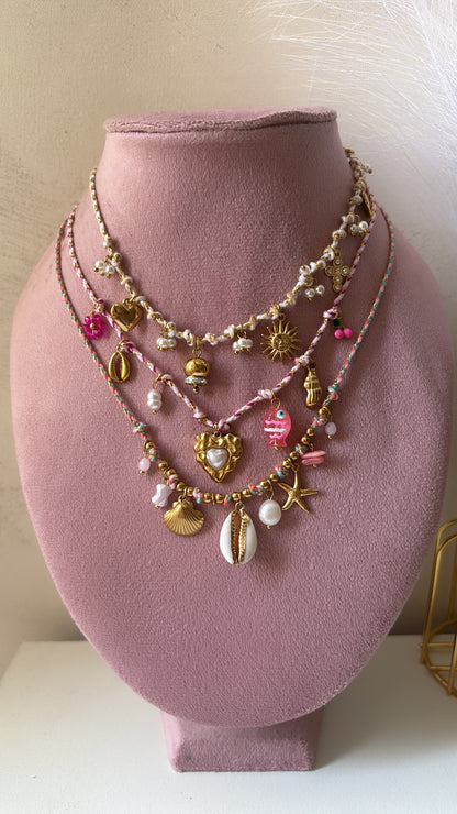 Collana charms marini
