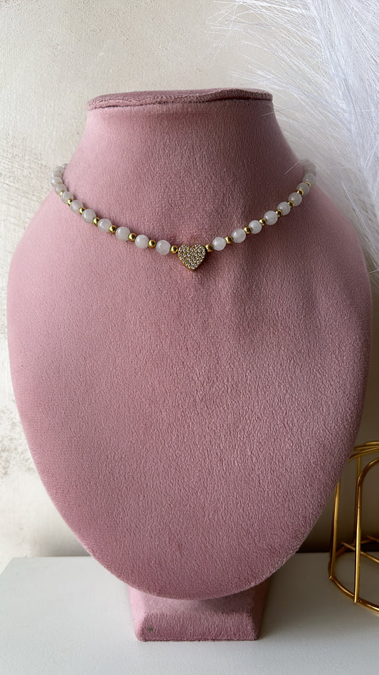 Collana pearl color