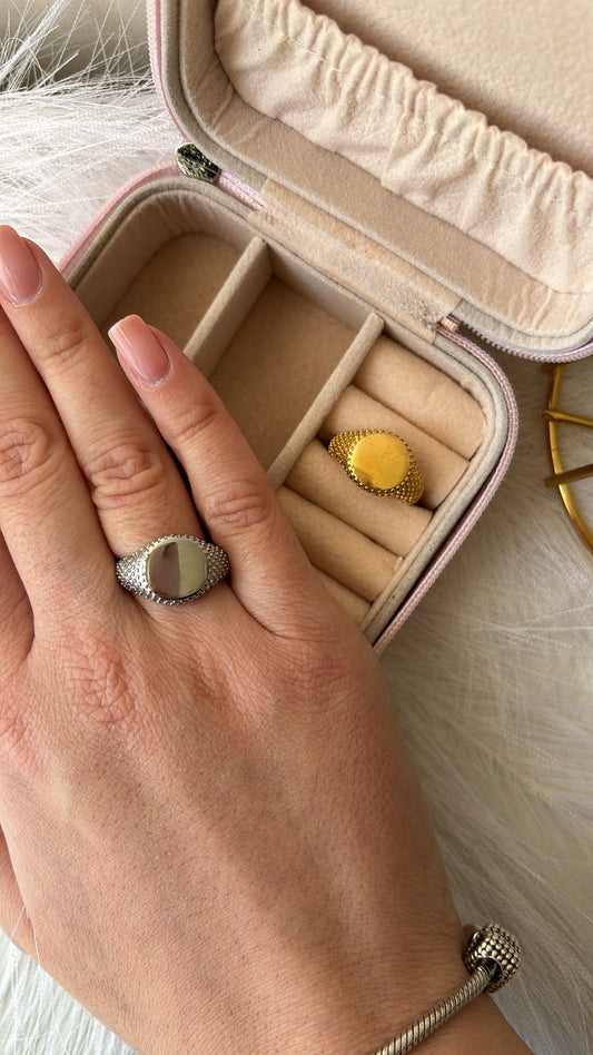 Anello tondo personalizzabile