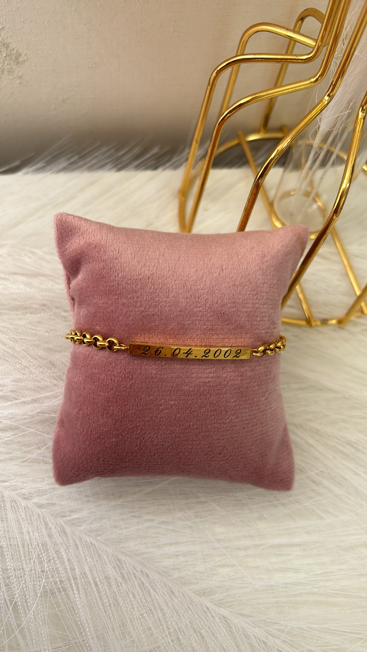 Bracciale targhetta personalizzabile