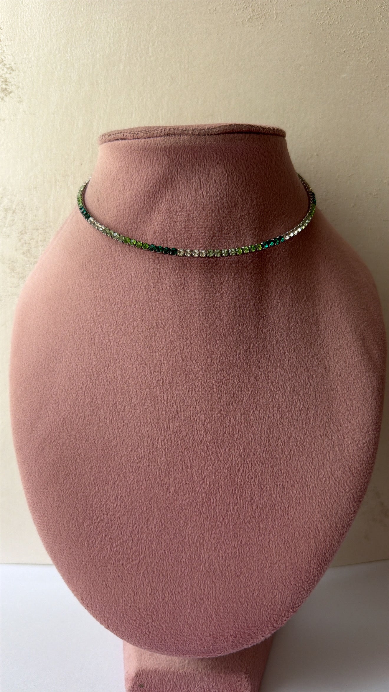 Collana semi rigida green