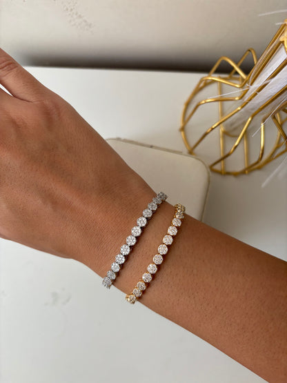 Bracciale tennis luce