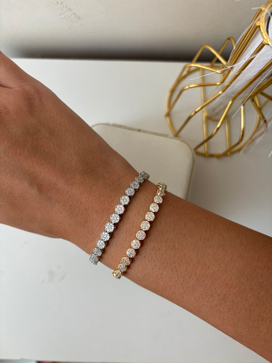 Bracciale tennis luce