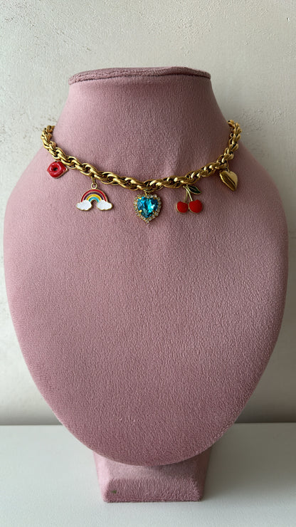 Collana multicharms summer