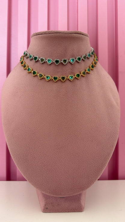 Collana amour verde