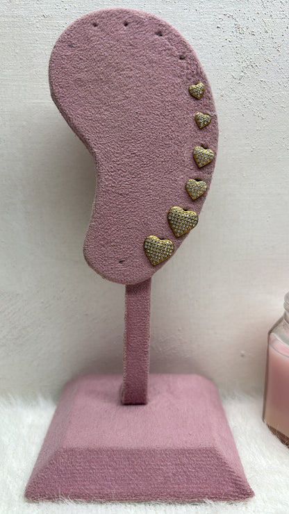 Set orecchini hearts