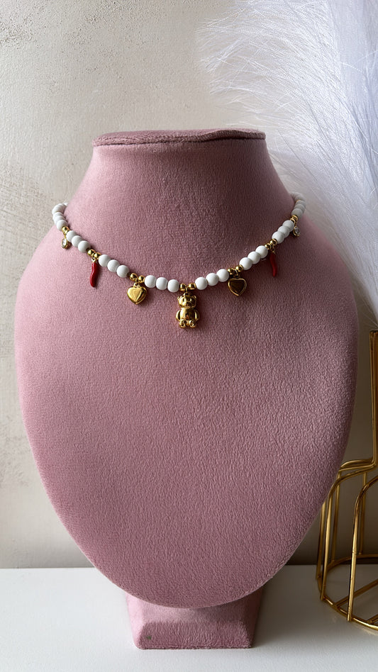 Collana bubble e charms