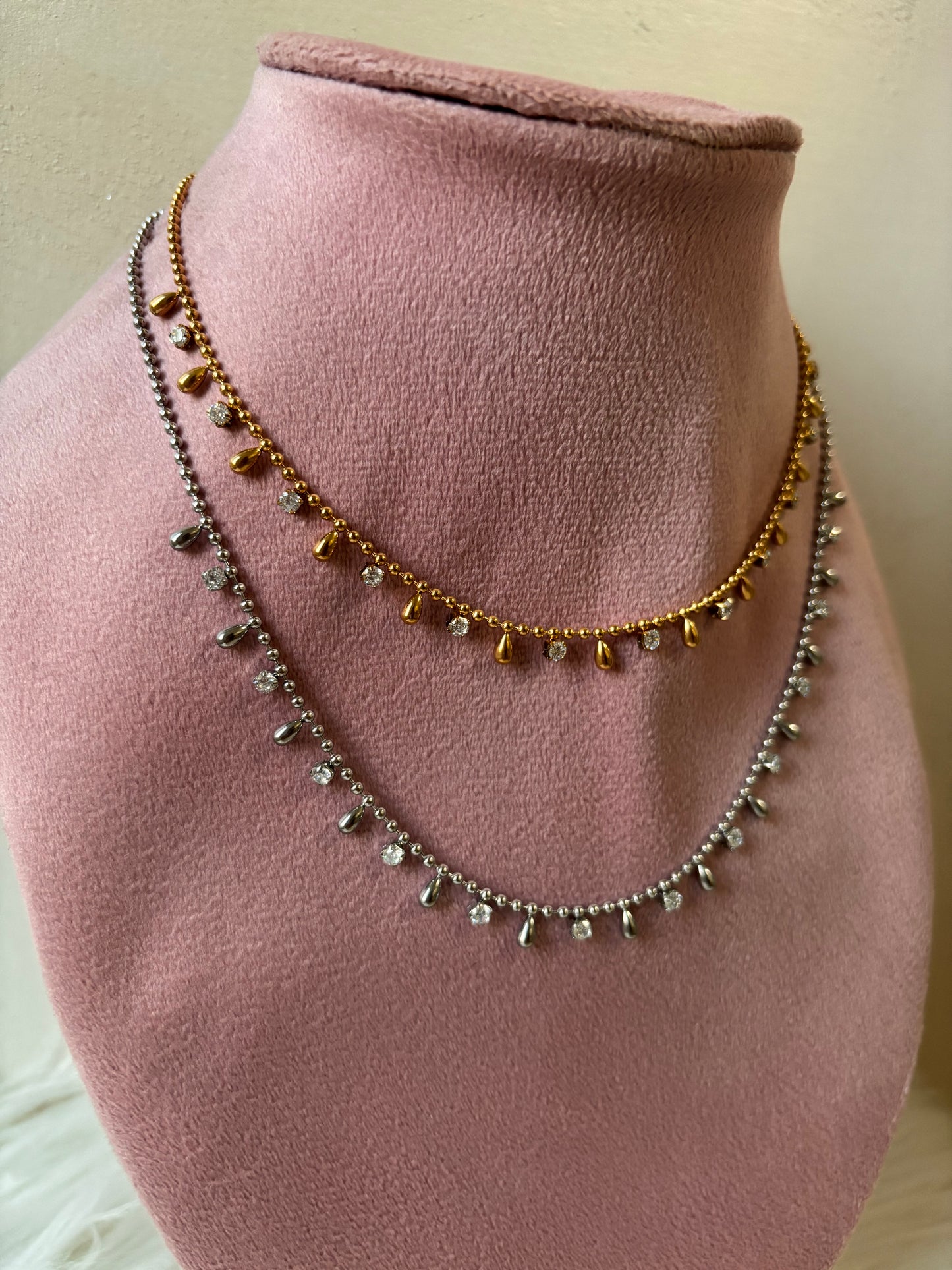 Collana gocce di luce