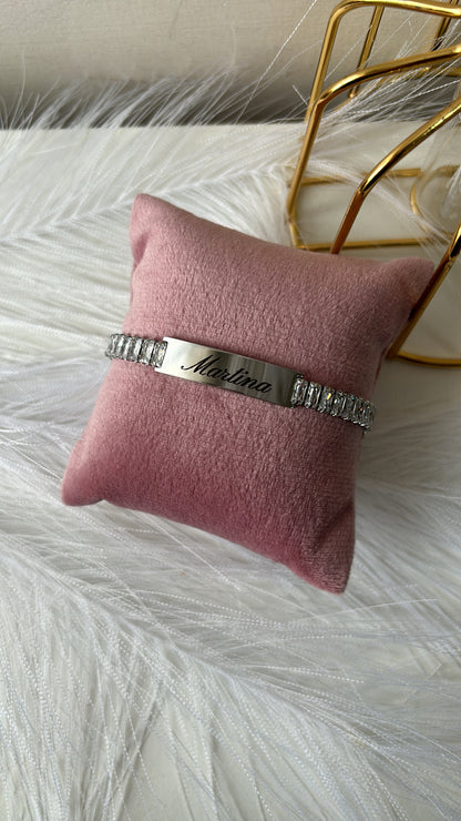 Bracciale tennis personalizzabile