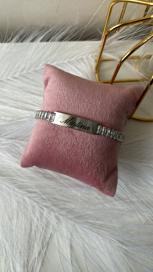 Bracciale tennis personalizzabile