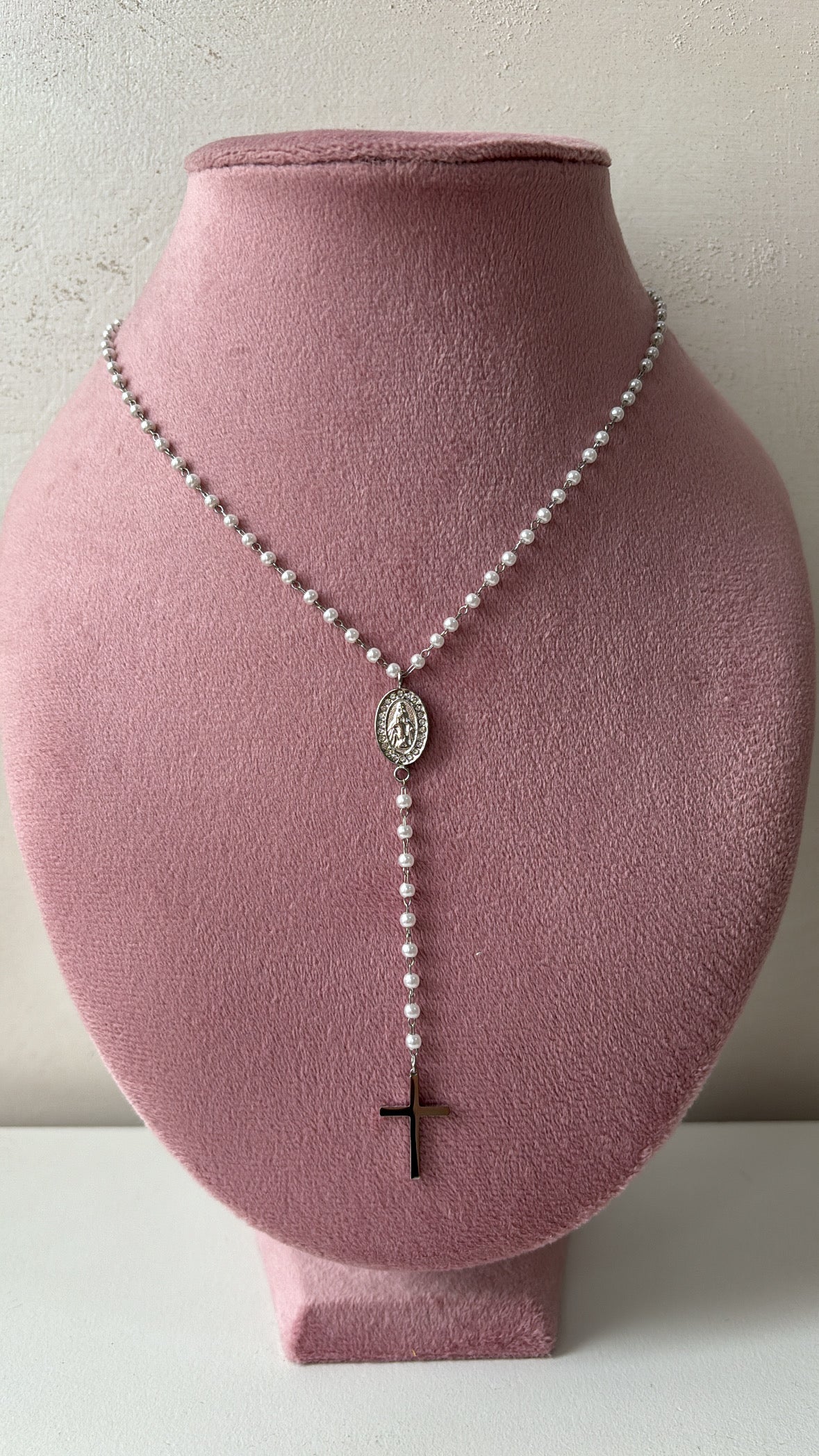Collana Rosario pearl