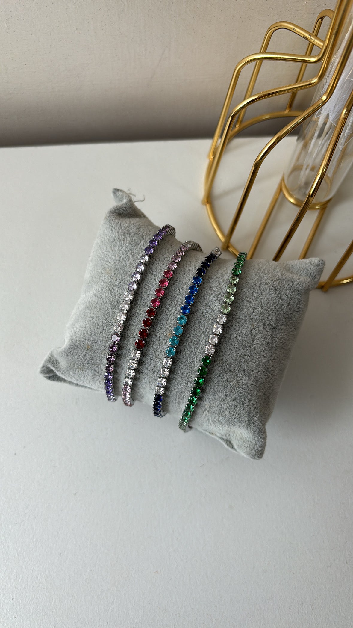 Bracciale tennis degradè