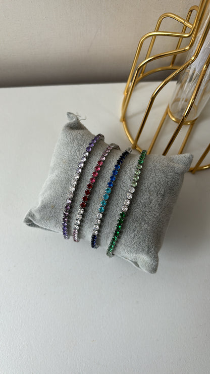 Bracciale tennis degradè