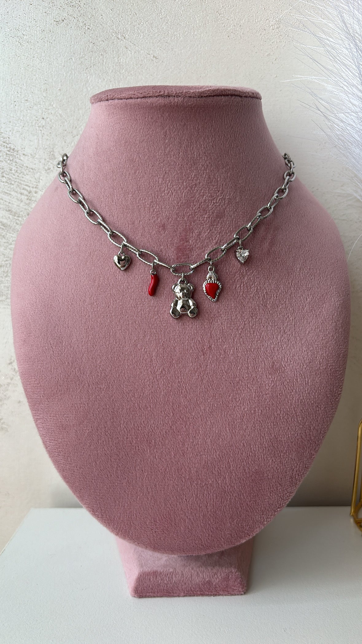 Collana multicharms sweet
