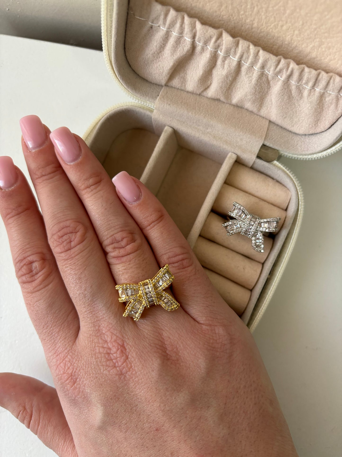 Anello fiocco luxury